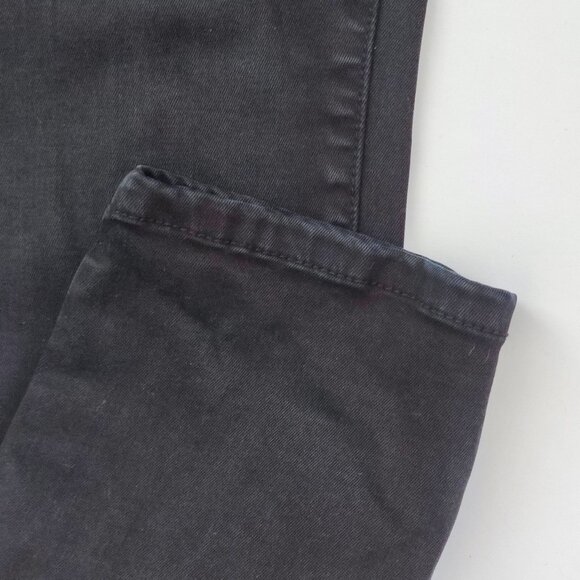 Buffalo David Bitton Faith jeans women's size W32 black min-rise skinny stretch - Picture 10 of 16